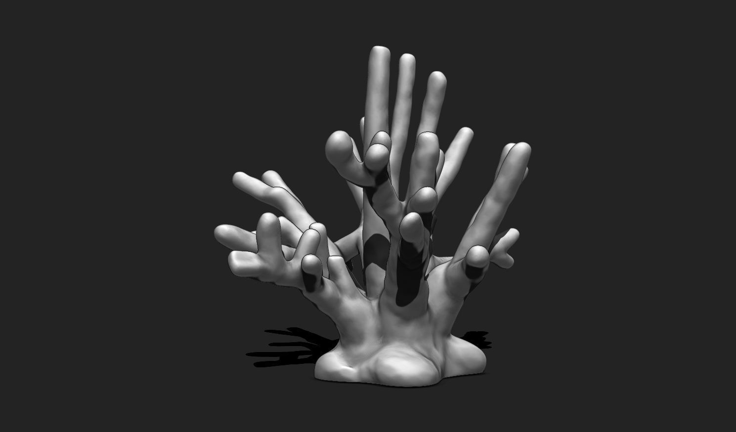 Coral 9 for 3D Printing - STL 3D Print - Aquarium - Home Decor 3D print model_2