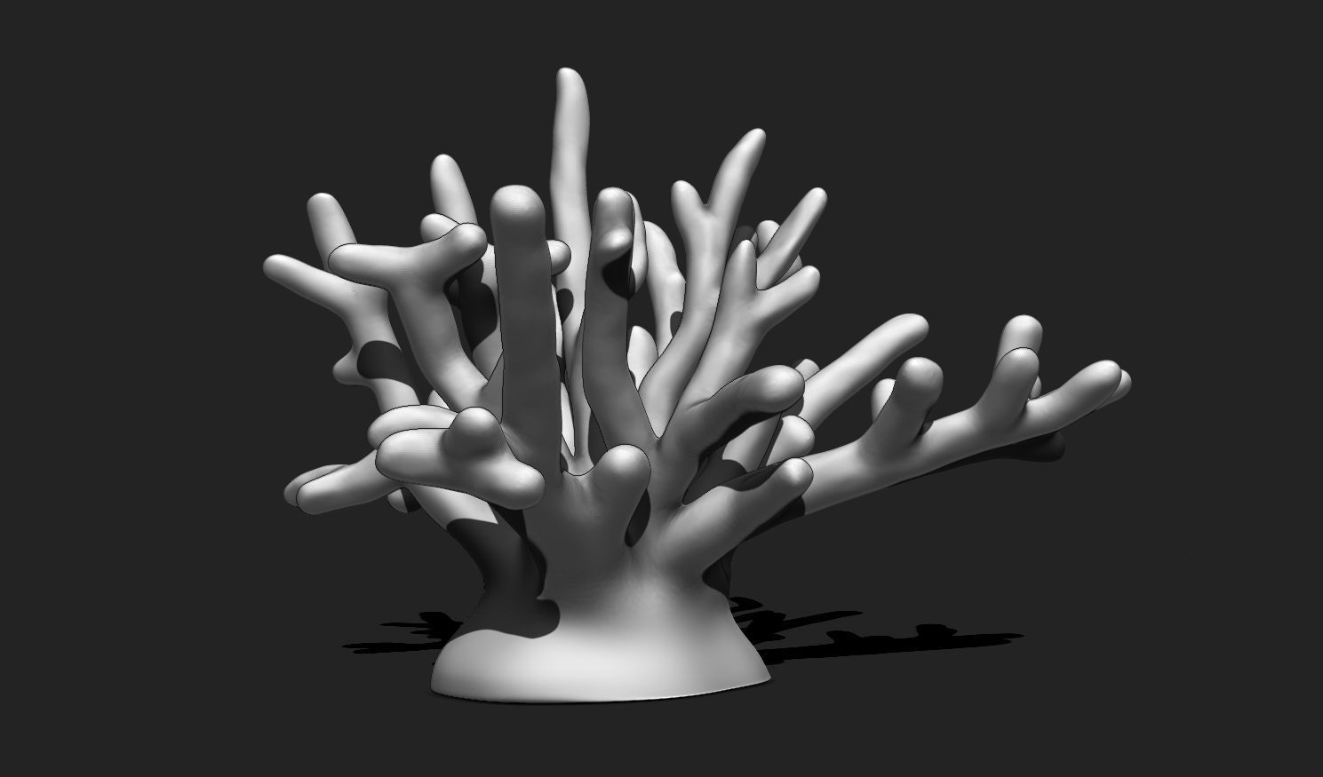 Coral 10 for 3D Printing - STL 3D Print - Aquarium - Home Decor 3D print model_4