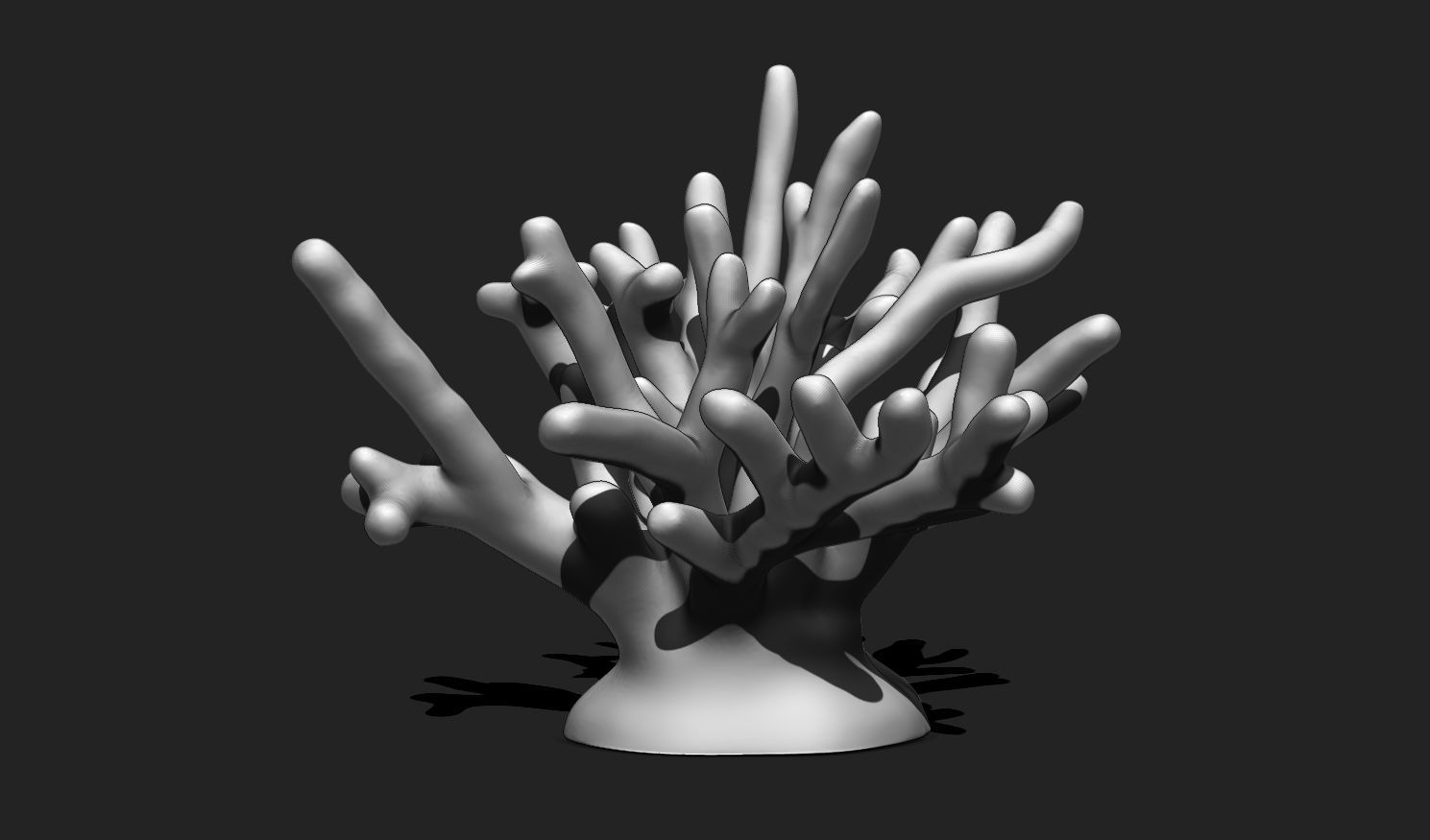 Coral 10 for 3D Printing - STL 3D Print - Aquarium - Home Decor 3D print model_3