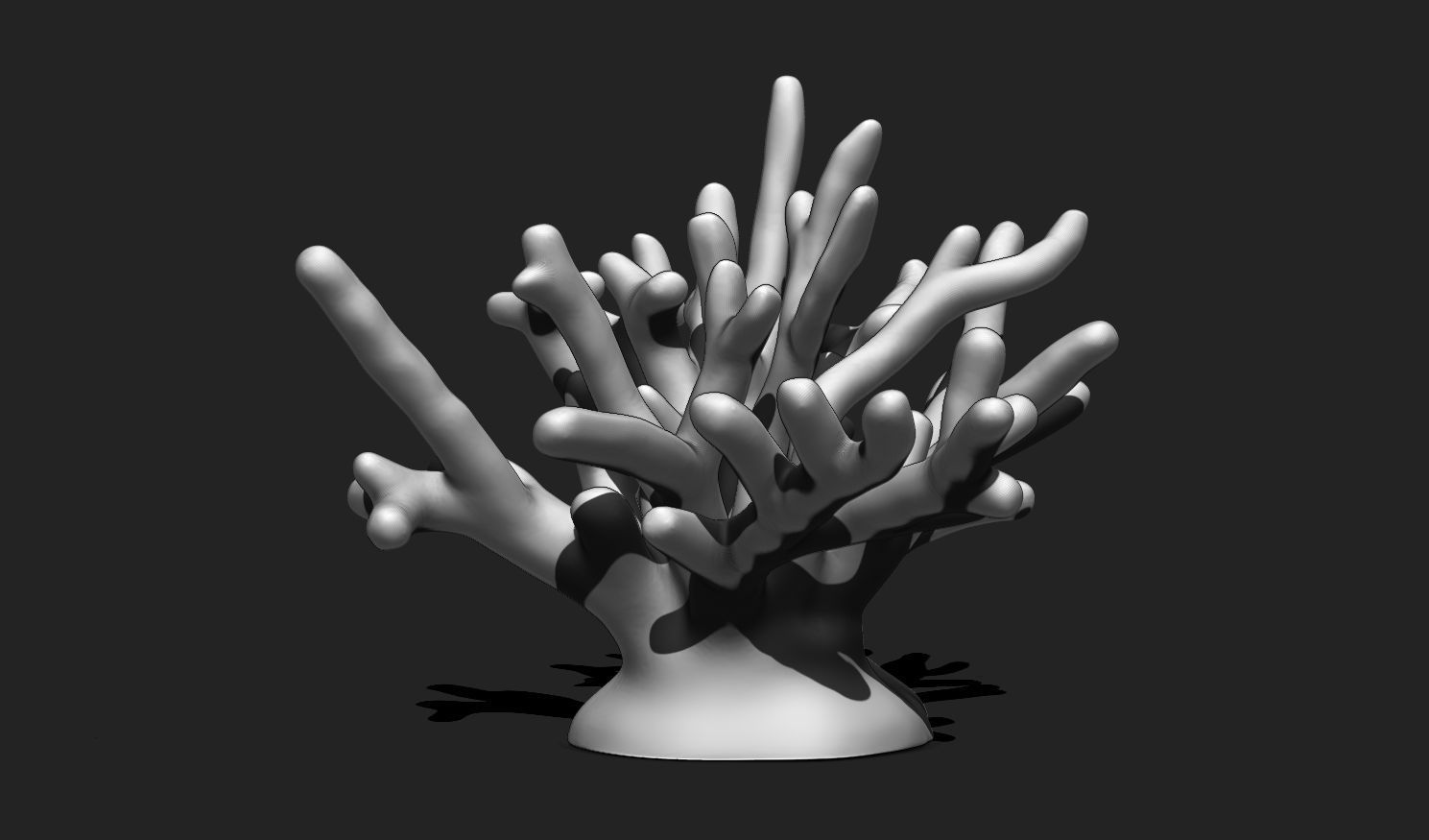 Coral 10 for 3D Printing - STL 3D Print - Aquarium - Home Decor 3D print model_2