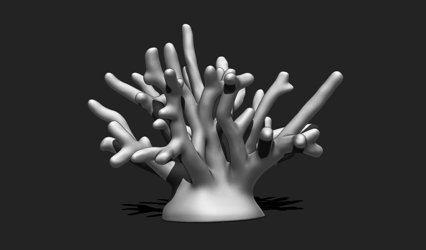 Coral 10 for 3D Printing - STL 3D Print - Aquarium - Home Decor 3D print model_7