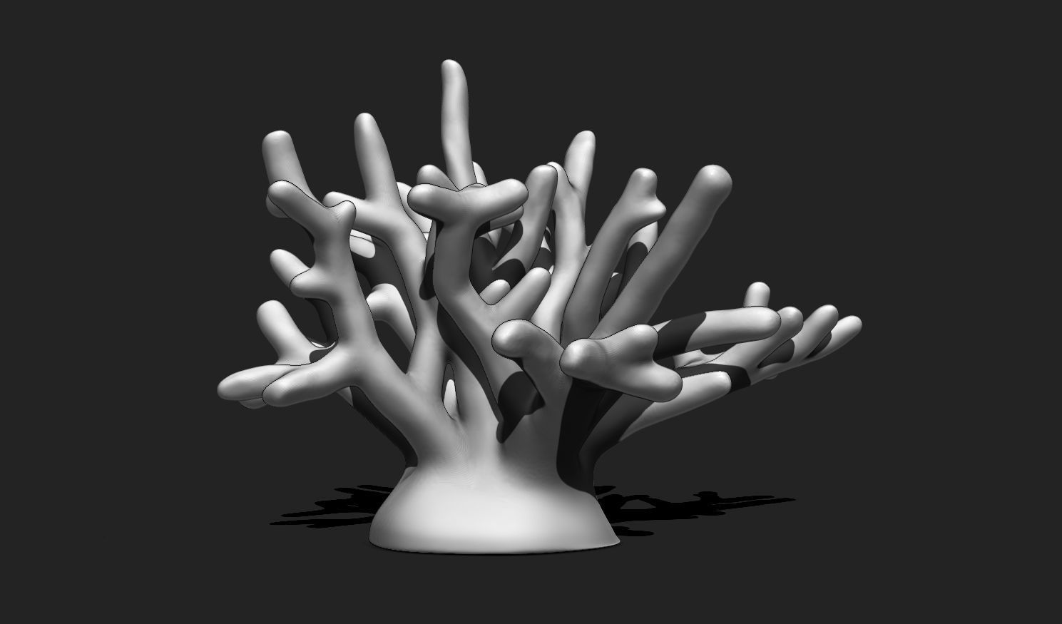 Coral 10 for 3D Printing - STL 3D Print - Aquarium - Home Decor 3D print model_6