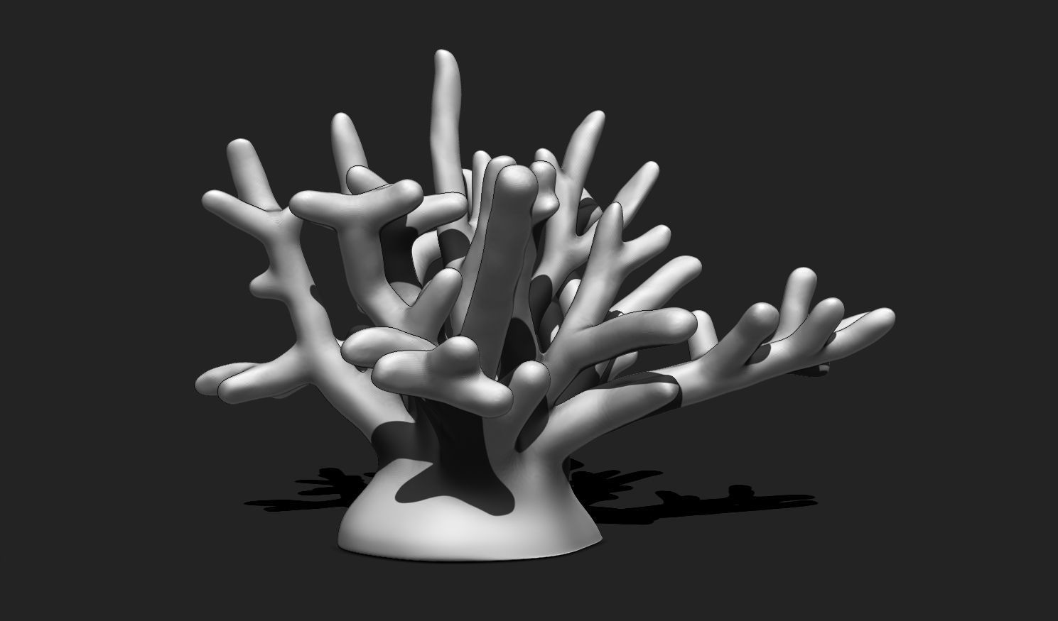 Coral 10 for 3D Printing - STL 3D Print - Aquarium - Home Decor 3D print model_5