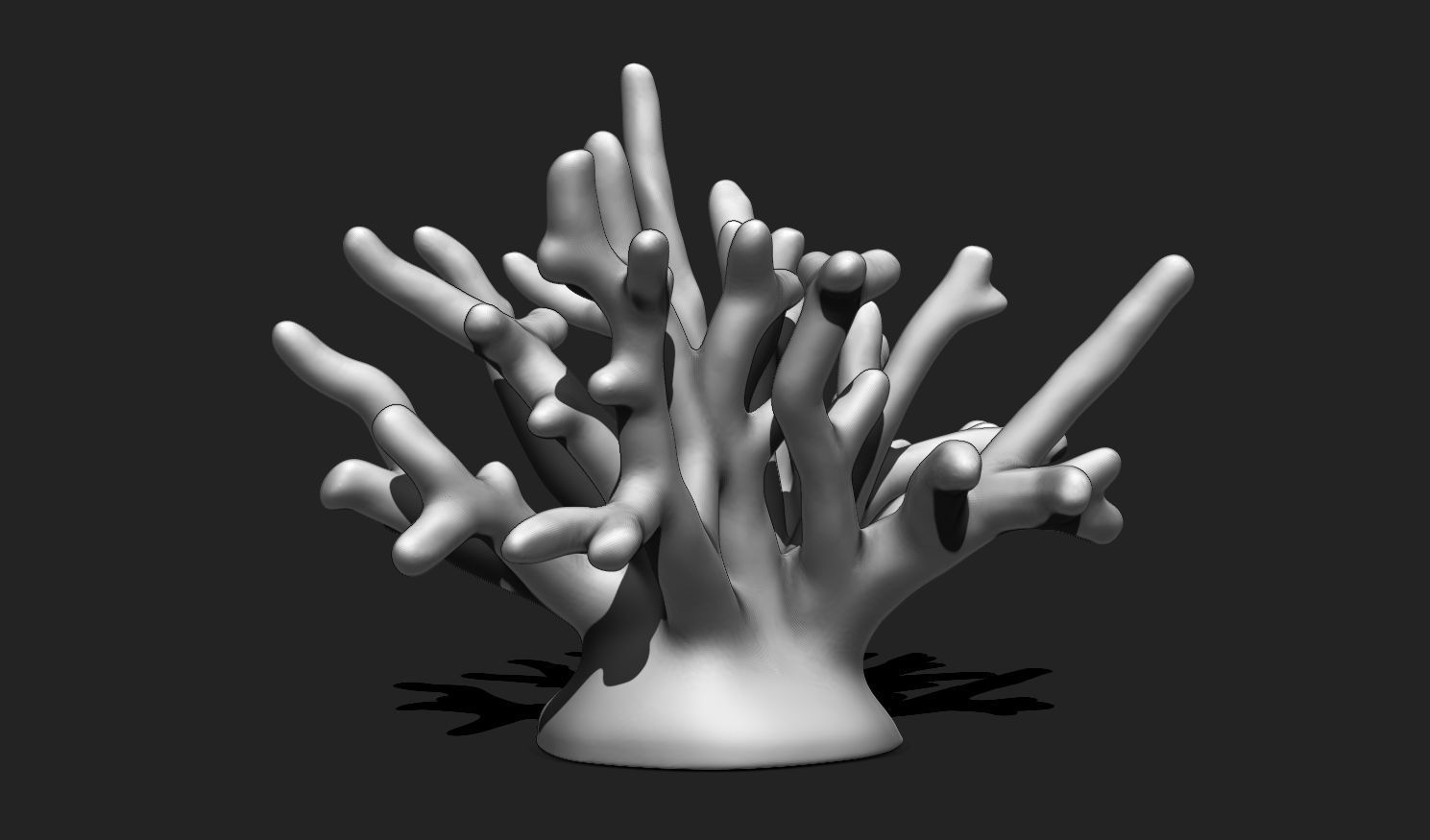 Coral 10 for 3D Printing - STL 3D Print - Aquarium - Home Decor 3D print model_14