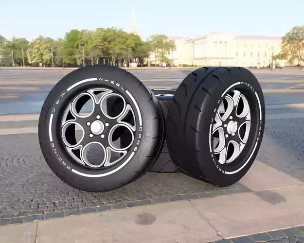 Weld Magnum plus Tires  3D print model