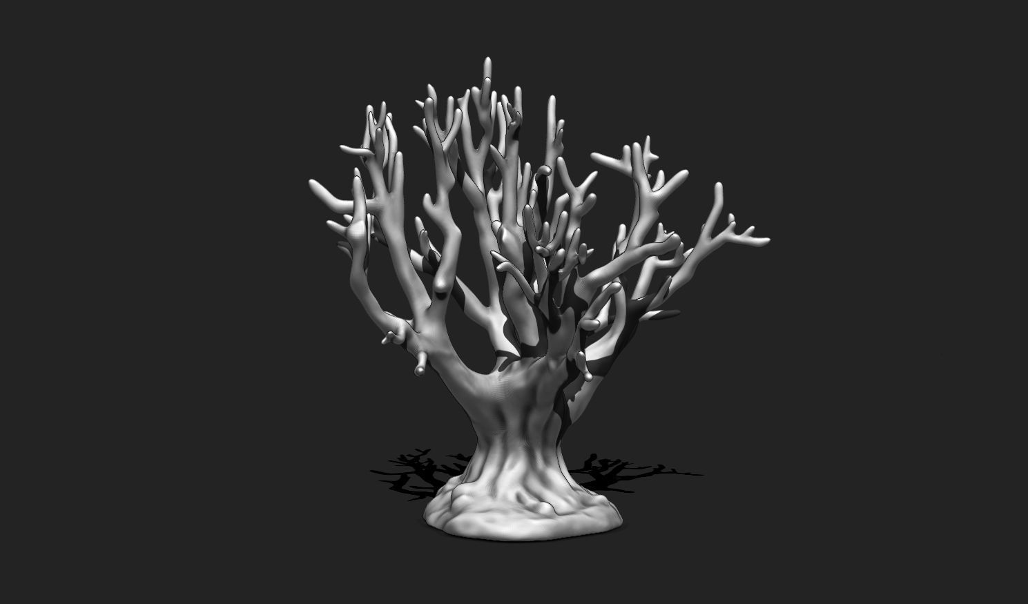 Coral 12 for 3D Printing - STL 3D Print - Aquarium - Home Decor 3D print model_3