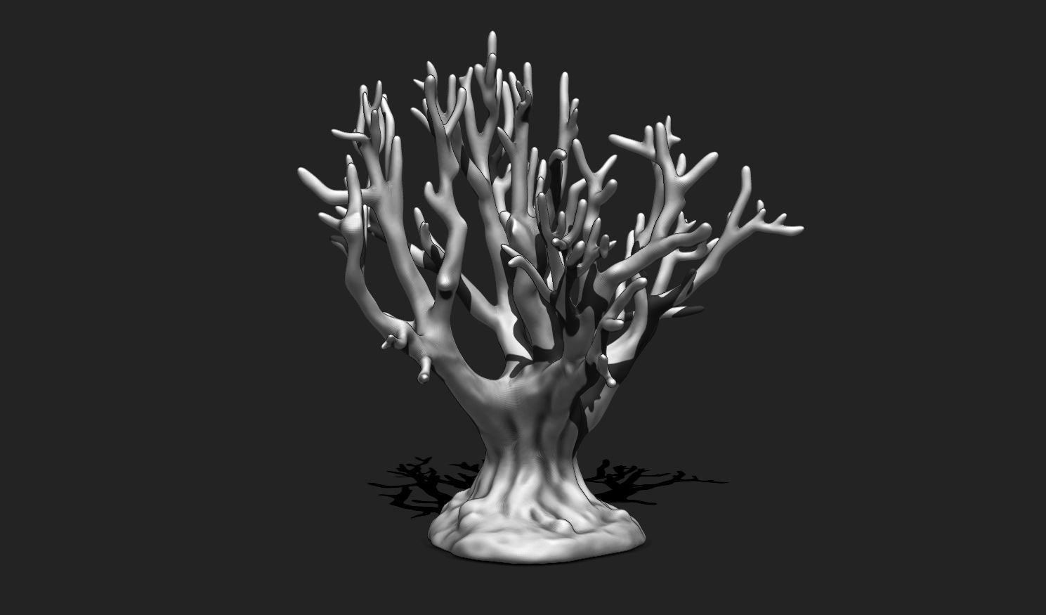 Coral 12 for 3D Printing - STL 3D Print - Aquarium - Home Decor 3D print model_7