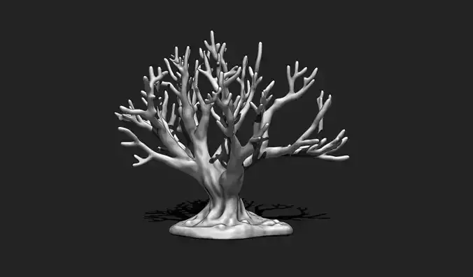 Coral 12 for 3D Printing - STL 3D Print - Aquarium - Home Decor 3D print model