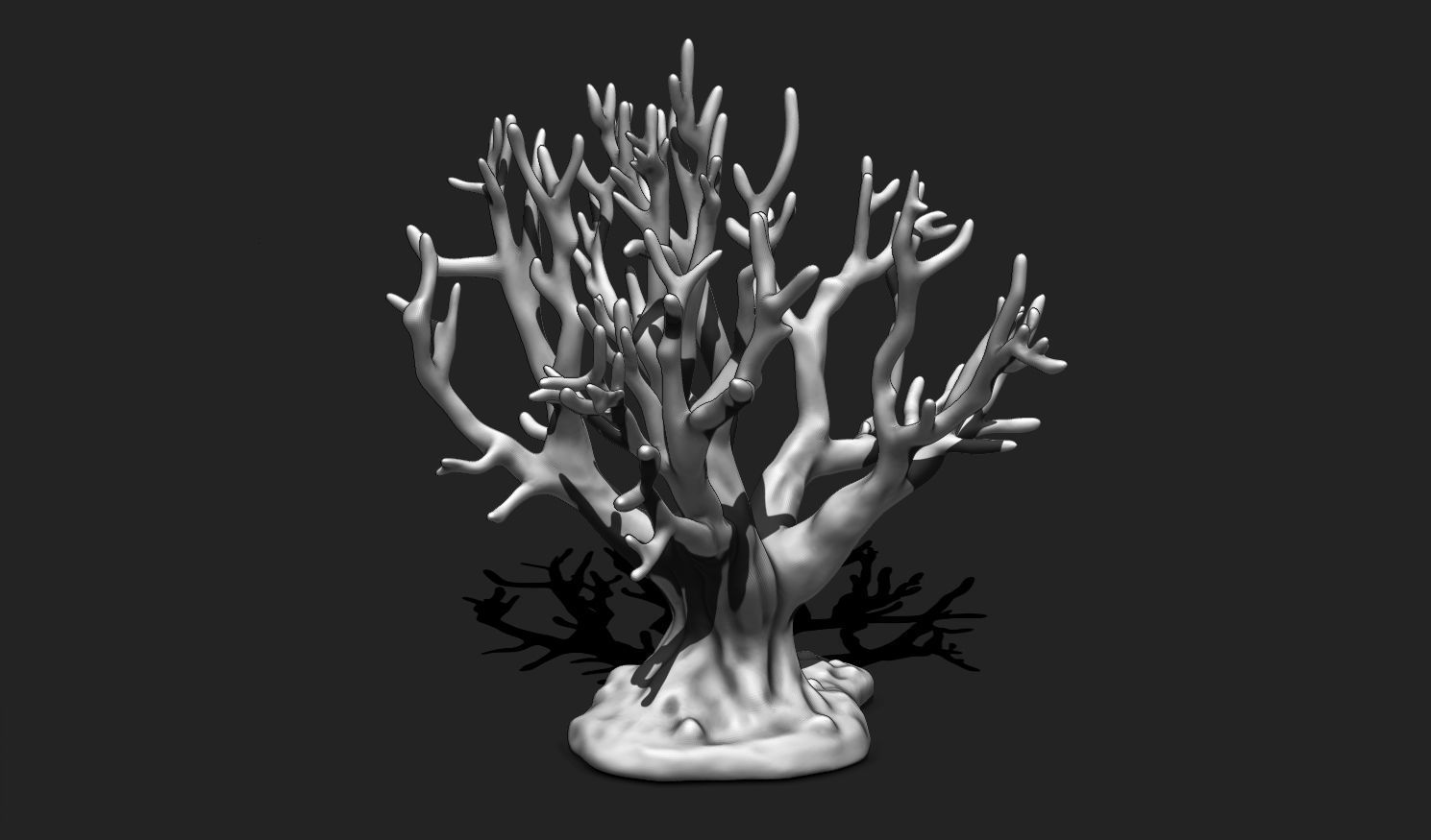 Coral 12 for 3D Printing - STL 3D Print - Aquarium - Home Decor 3D print model_10