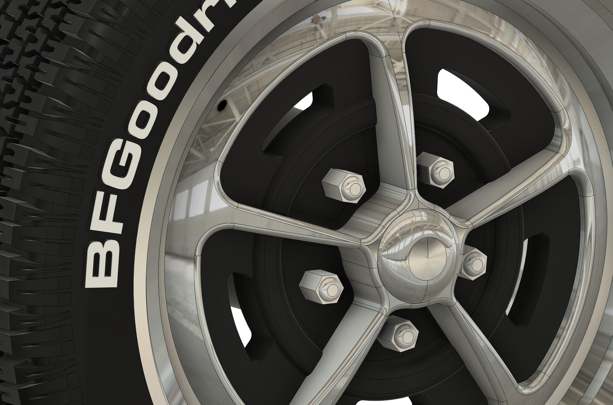 Magnum 500 plus Tires 3D print model_6