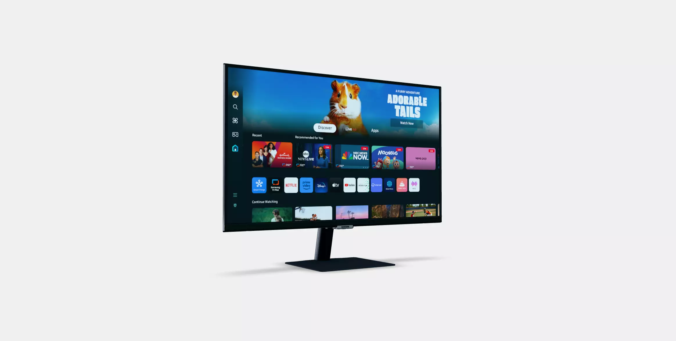 Smart Monitor 27 inch M5 FHD 60 Hz refresh rate SmartThings 3D model