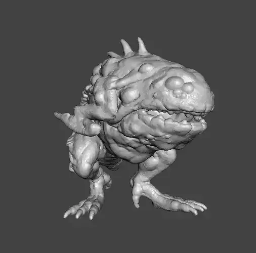RE3 HUNTER GAMMA MONSTER MINIATURE MODEL HORROR FANTASY GAME RPG 3D print model