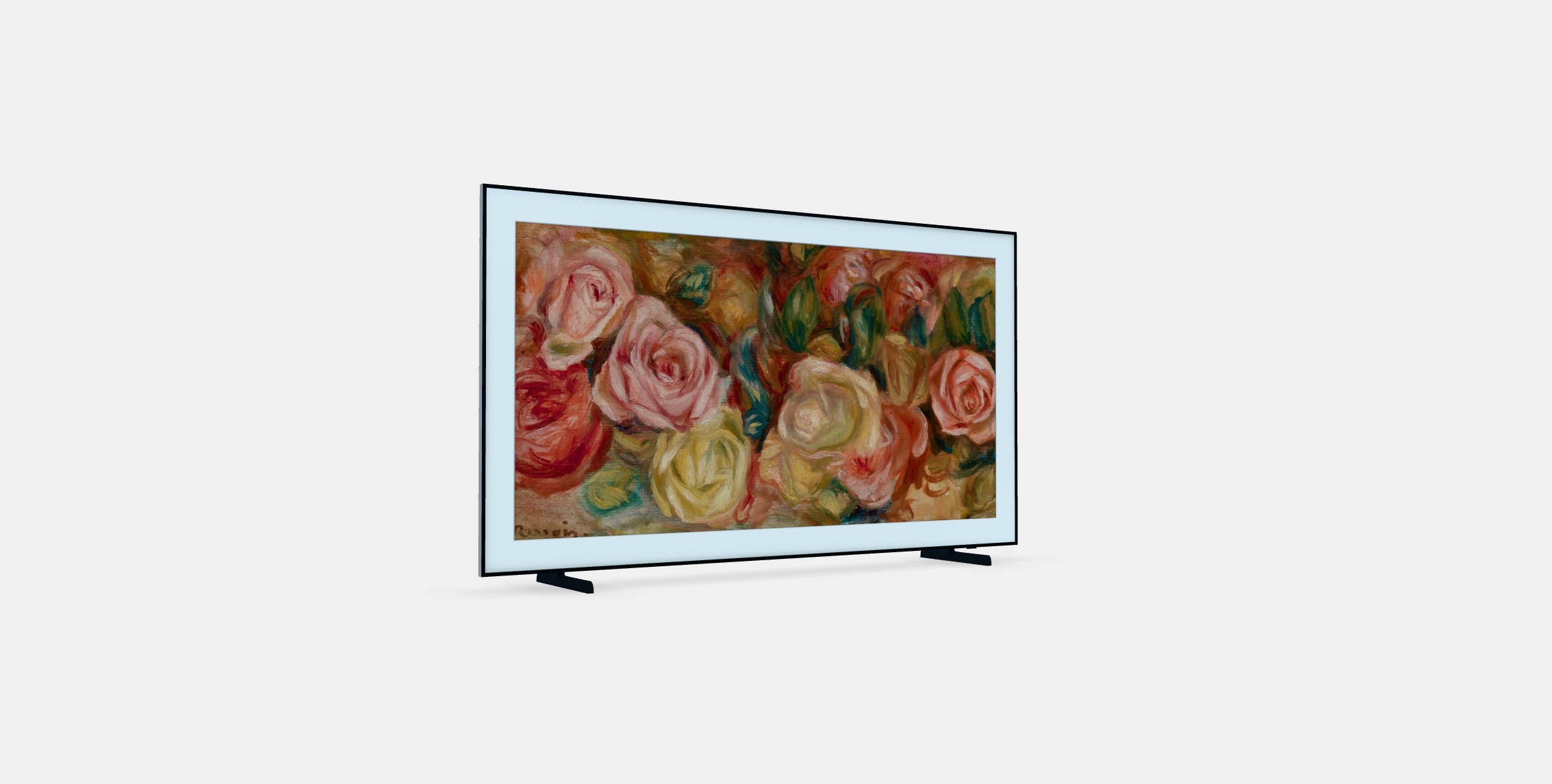 55 The Frame LS03D Art Mode QLED 4K HDR Smart TV 2024 3D model_2