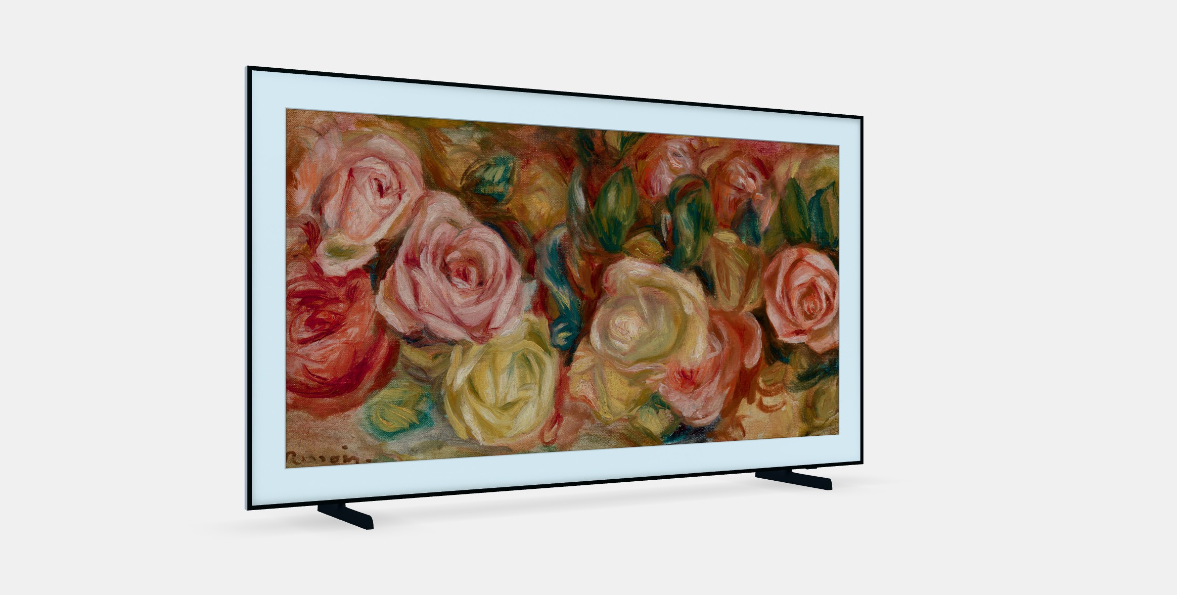 55 The Frame LS03D Art Mode QLED 4K HDR Smart TV 2024 3D model_7