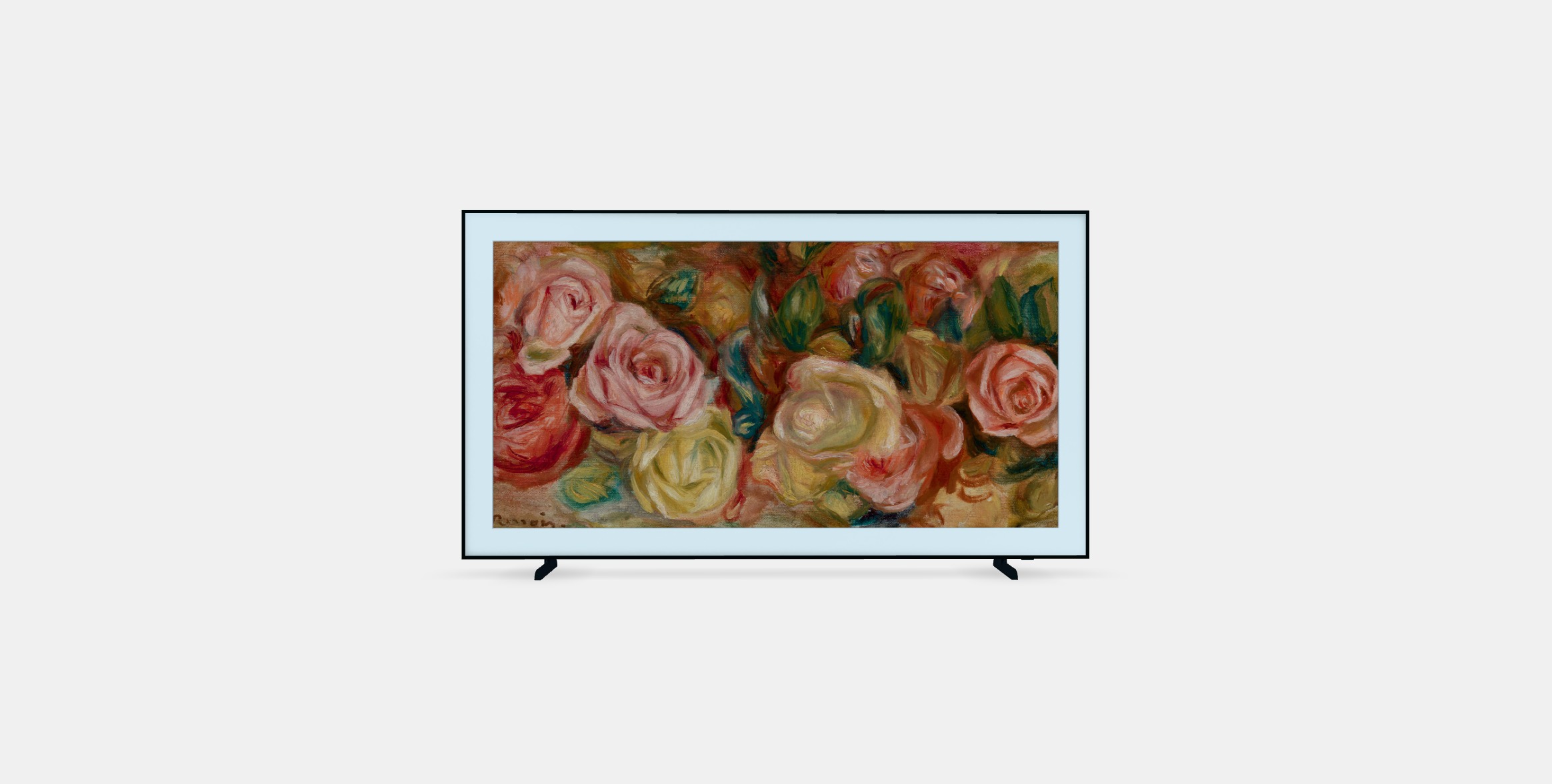 43 The Frame LS03D Art Mode QLED 4K HDR Smart TV 2024 3D model_9