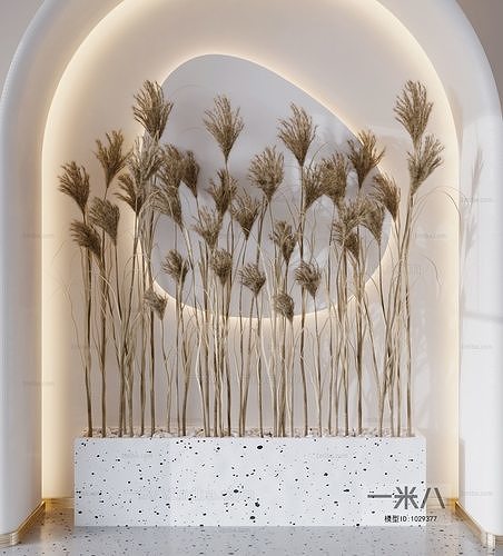 modern interior design piece 3D model