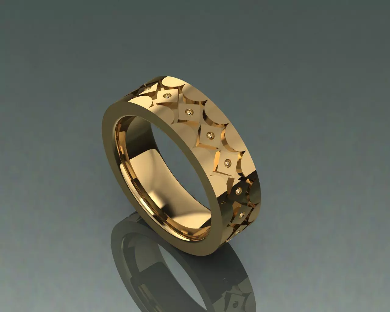 Ring men 3D print model_0