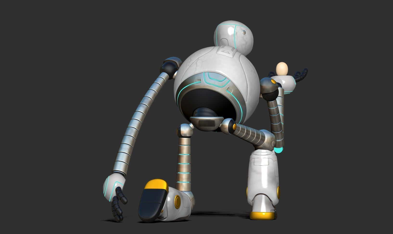 Roz - The Wild Robot 3D print model_7