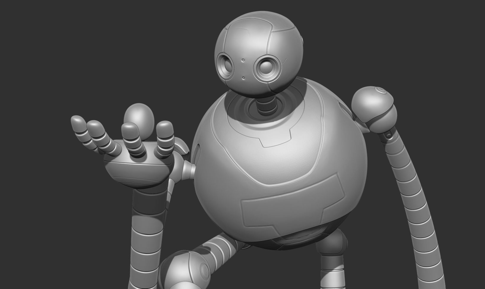 Roz - The Wild Robot 3D print model_5