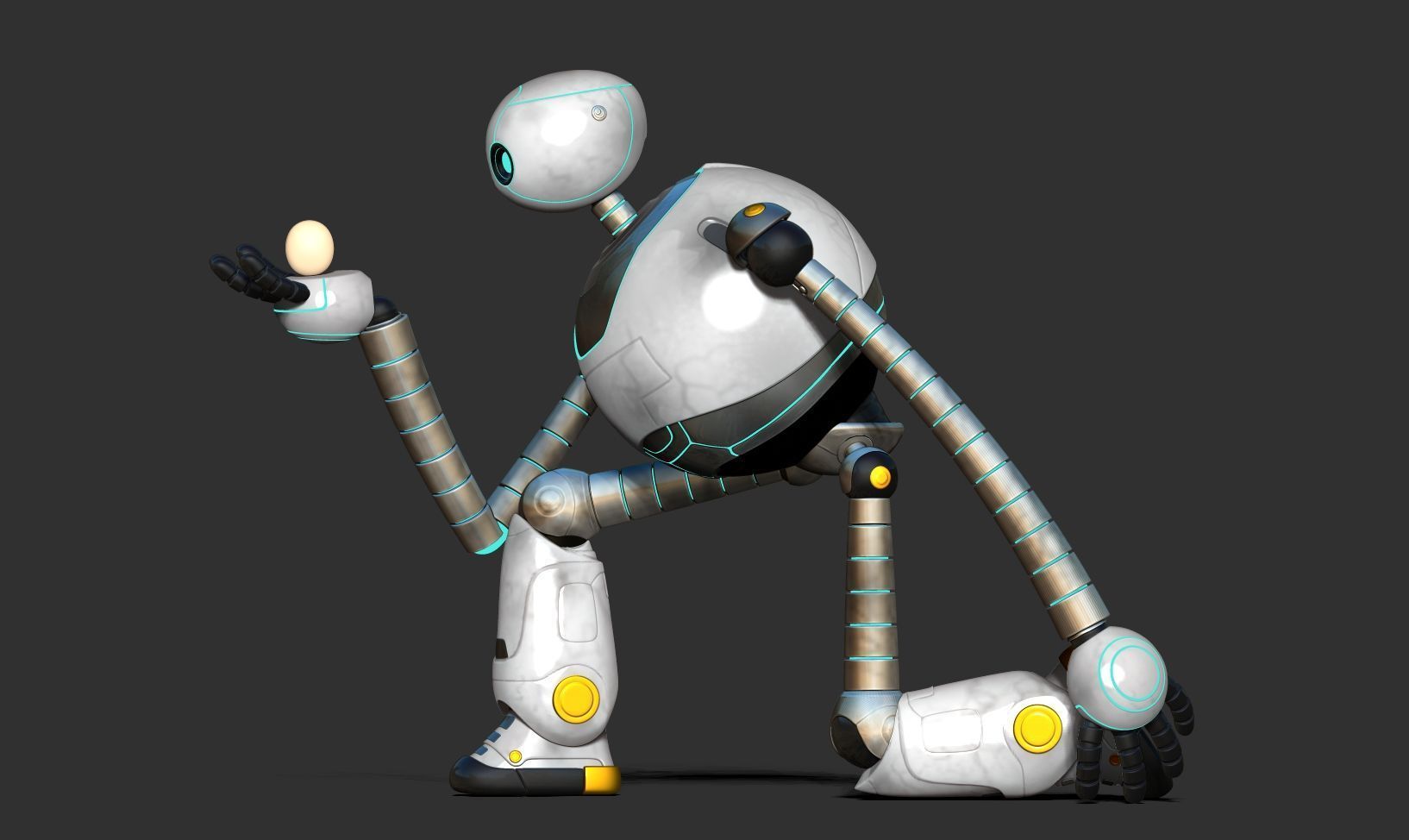 Roz - The Wild Robot 3D print model_8