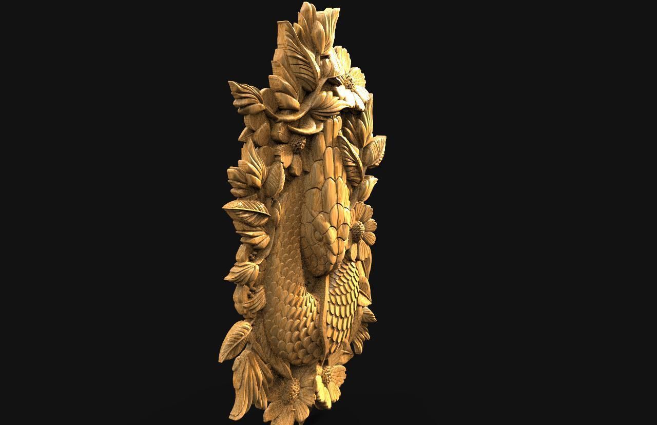 Snake CNC  3D print model_6