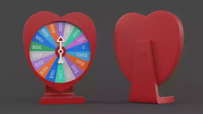Wheel of Fortune 3D model