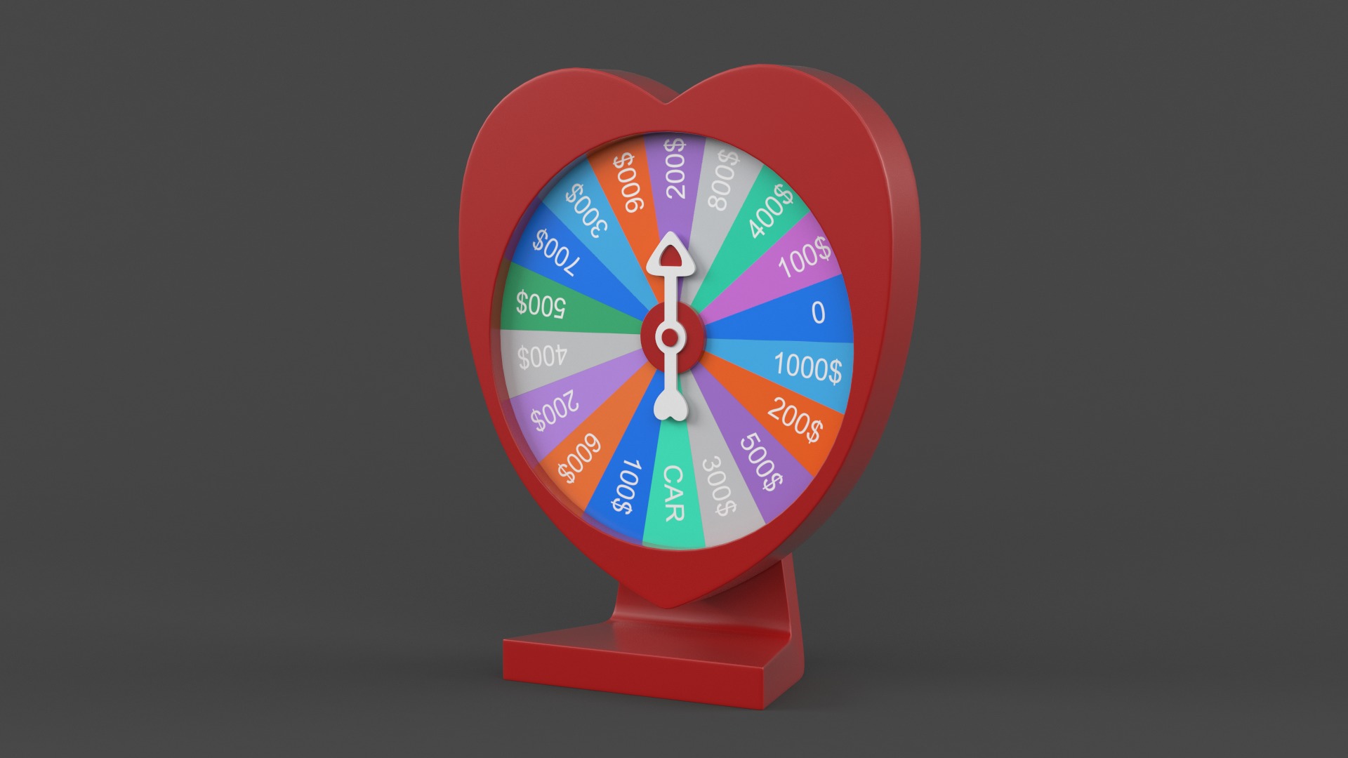 Wheel of Fortune 3D model_2