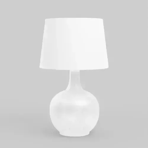 Margate Glass Table Lamp 3D model