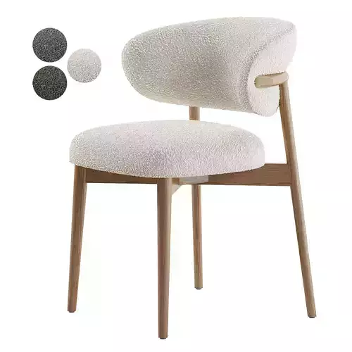 Oleandro chair by Calligaris Low-poly 3D model