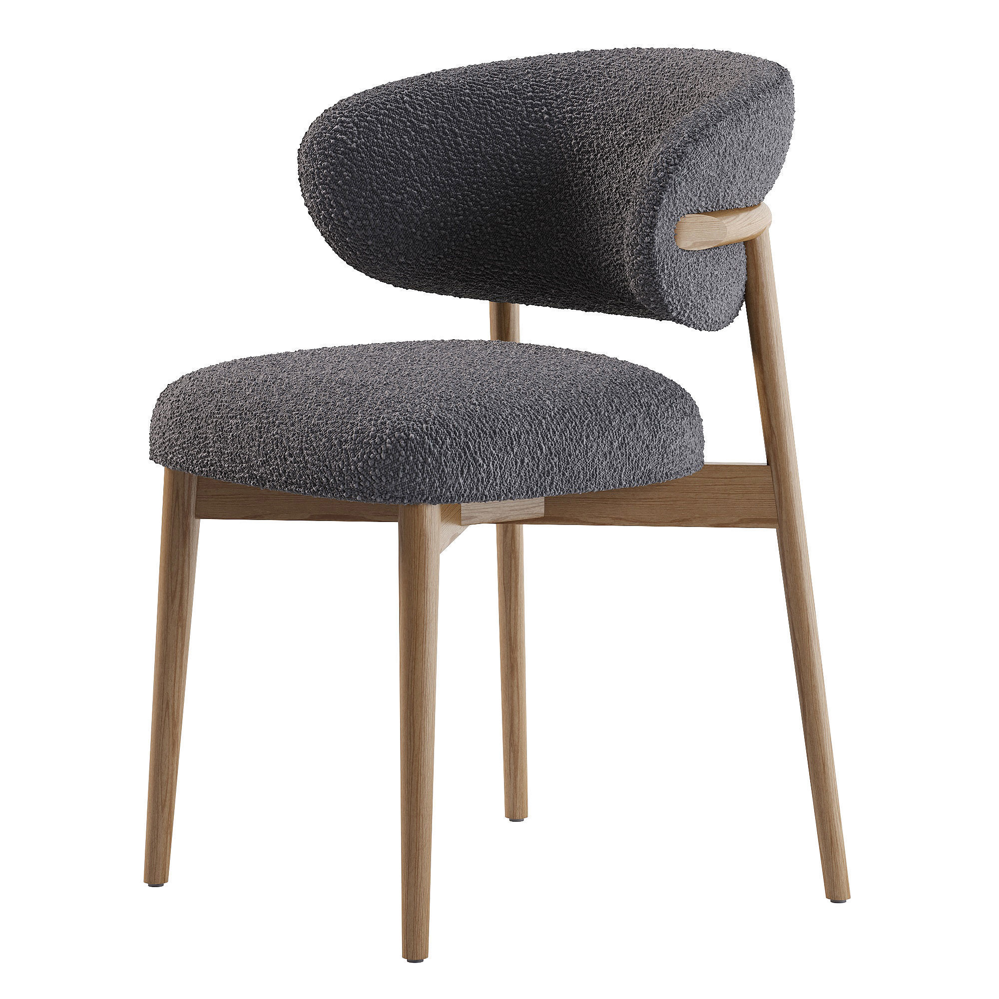 Oleandro chair by Calligaris Low-poly 3D model_3