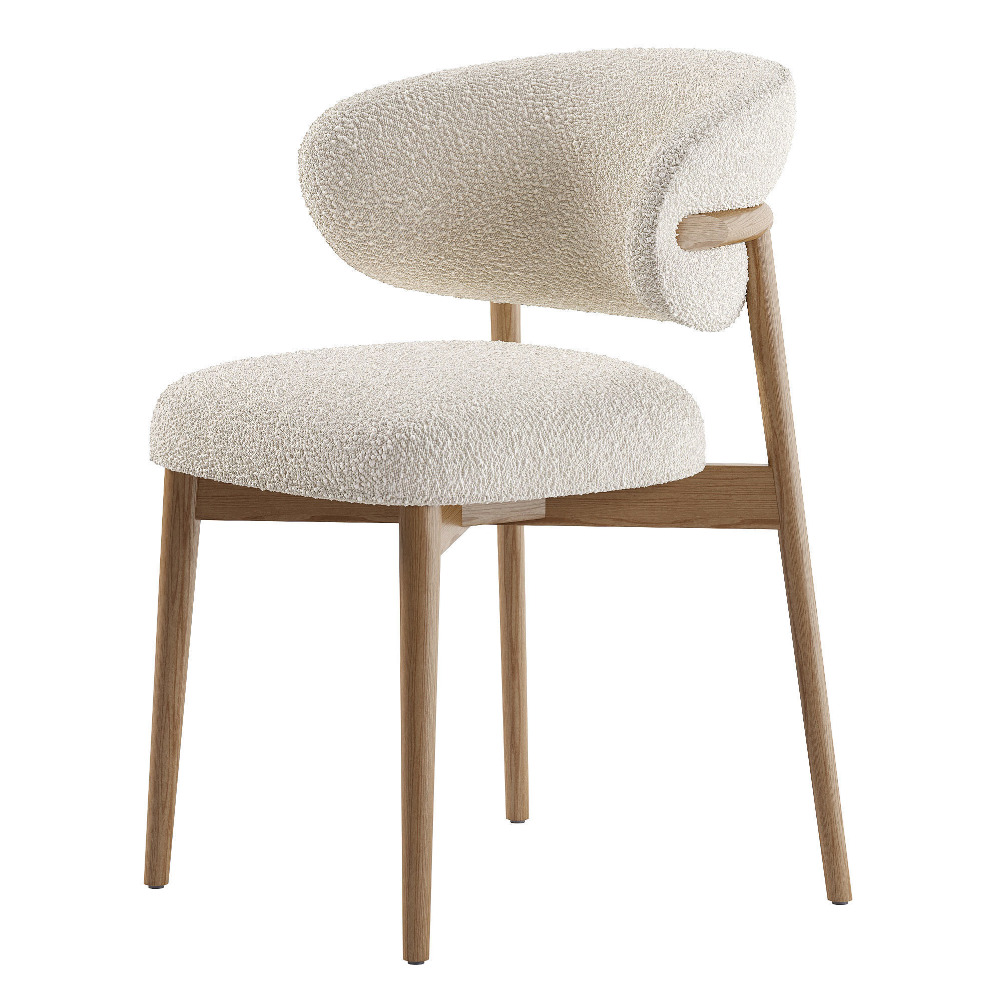 Oleandro chair by Calligaris Low-poly 3D model_1