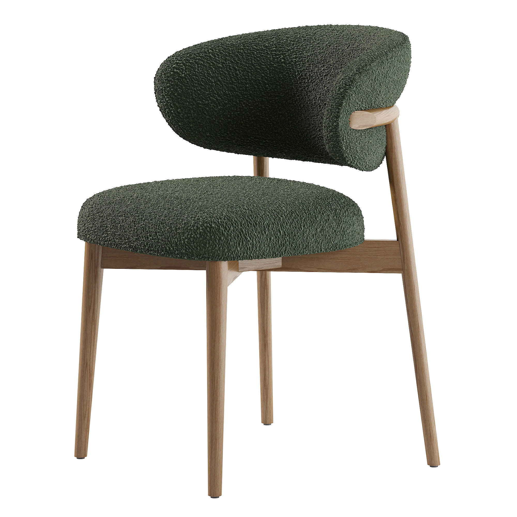 Oleandro chair by Calligaris Low-poly 3D model_4