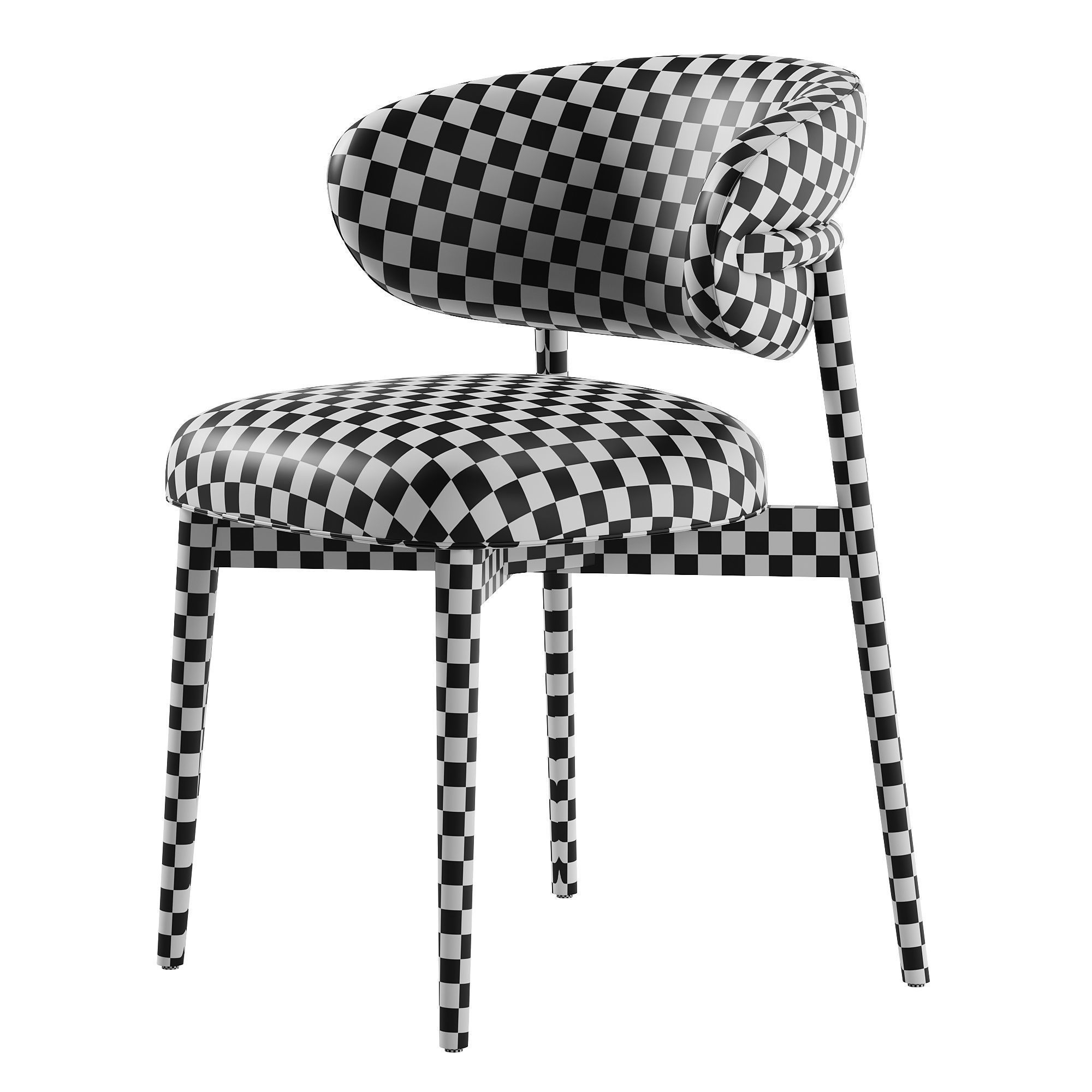 Oleandro chair by Calligaris Low-poly 3D model_5