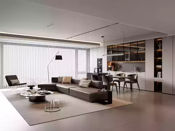 Living room 74 3D model