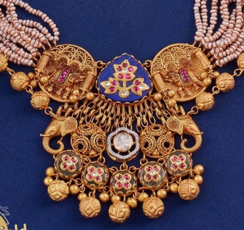 jadau necklace 3D print model_1