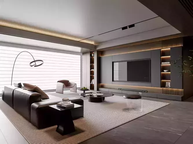 Living room 76 3D model