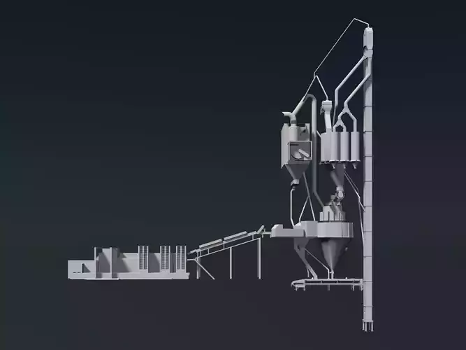 Industrial machine 24i20 3D model