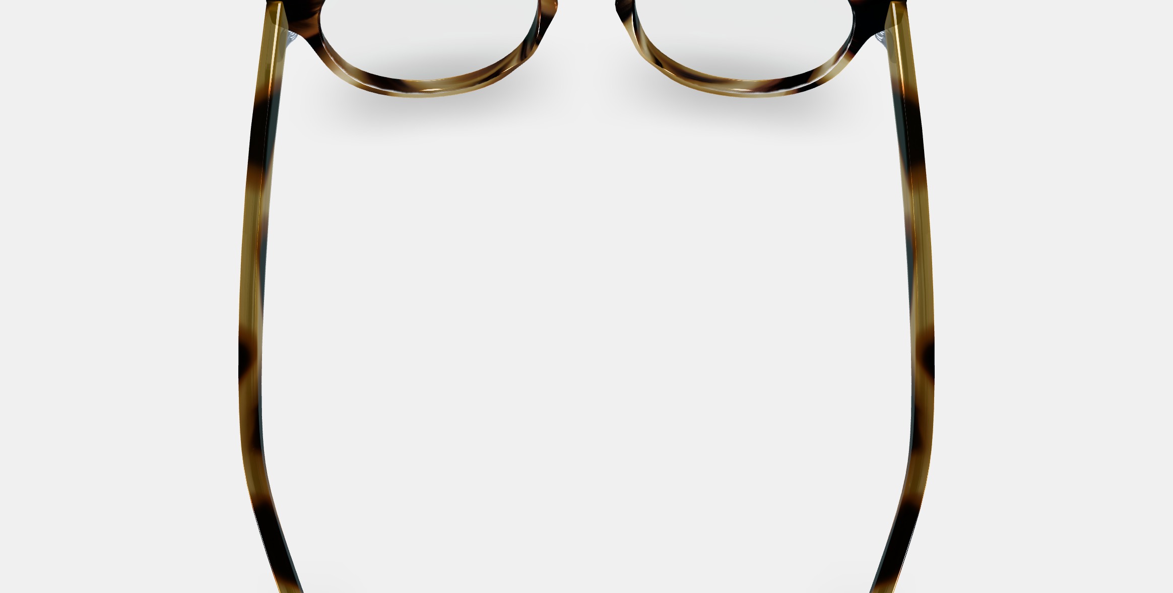 Percey Eyeglasses in Striped Sassafras 3D model_3