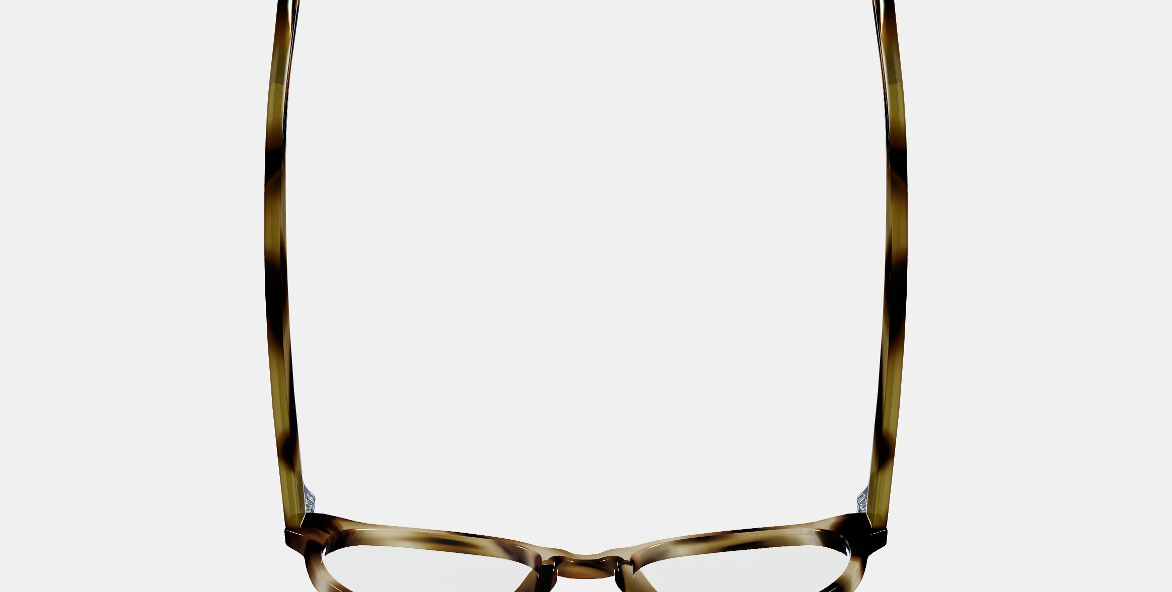 Percey Eyeglasses in Striped Sassafras 3D model_7