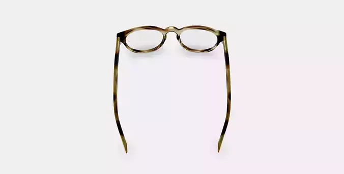 Percey Eyeglasses in Striped Sassafras