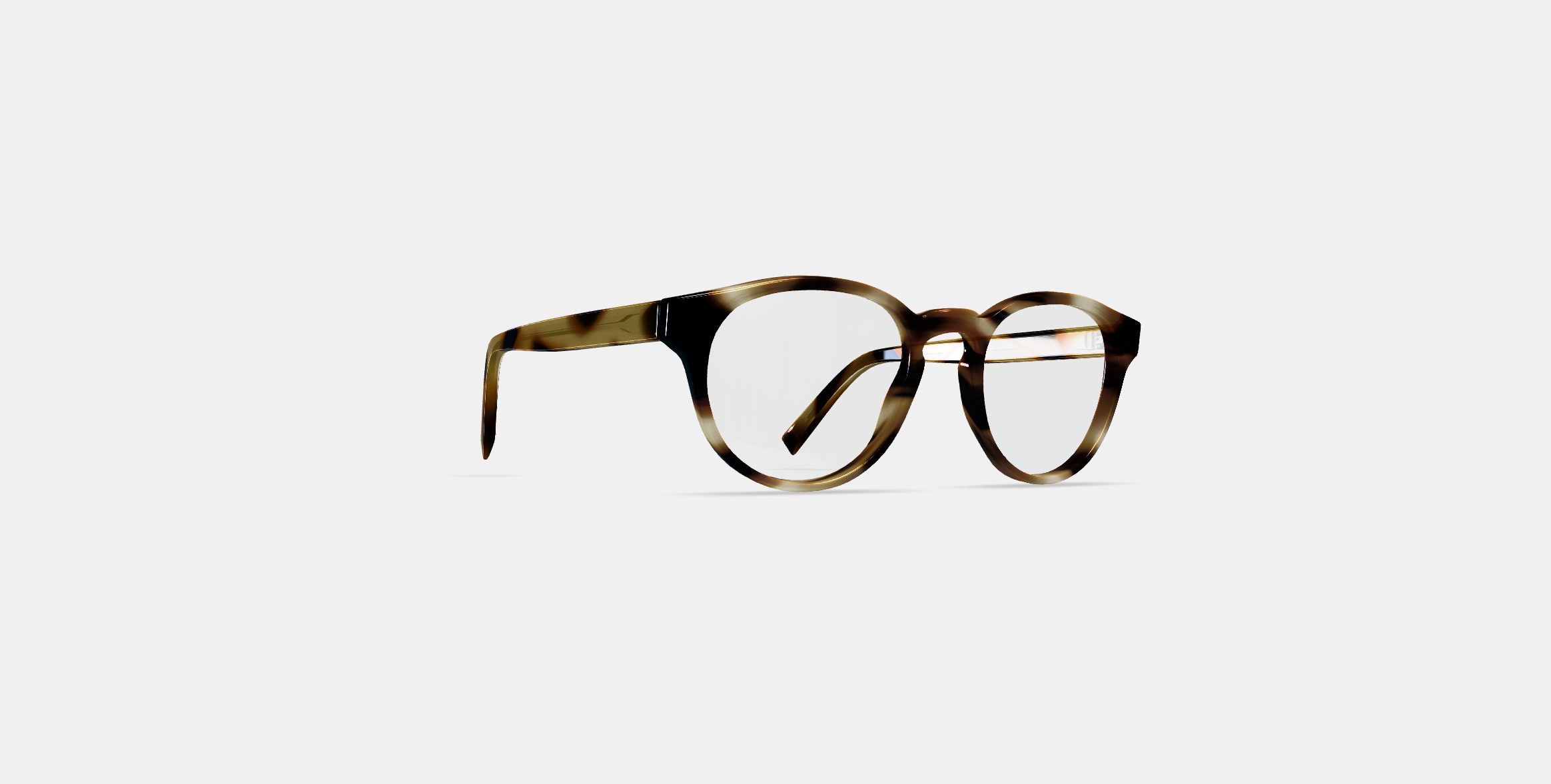 Percey Eyeglasses in Striped Sassafras 3D model_16