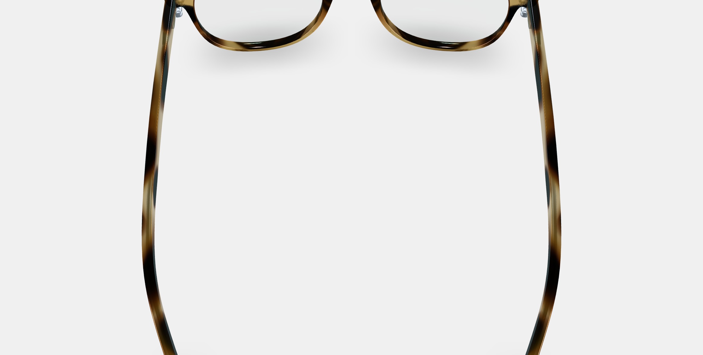 Baker Eyeglasses in Striped Sassafras 3D model_4