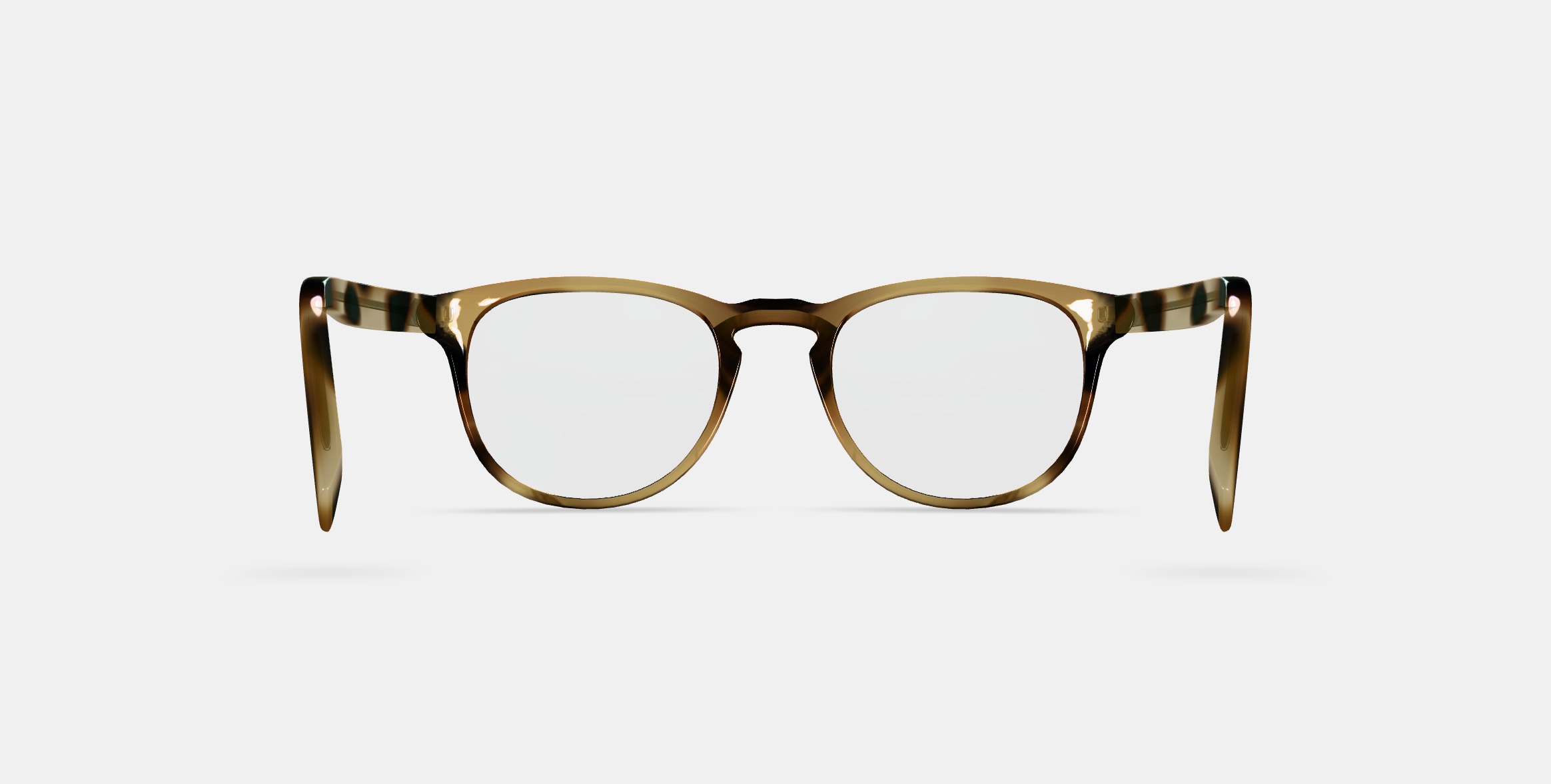 Baker Eyeglasses in Striped Sassafras 3D model_15