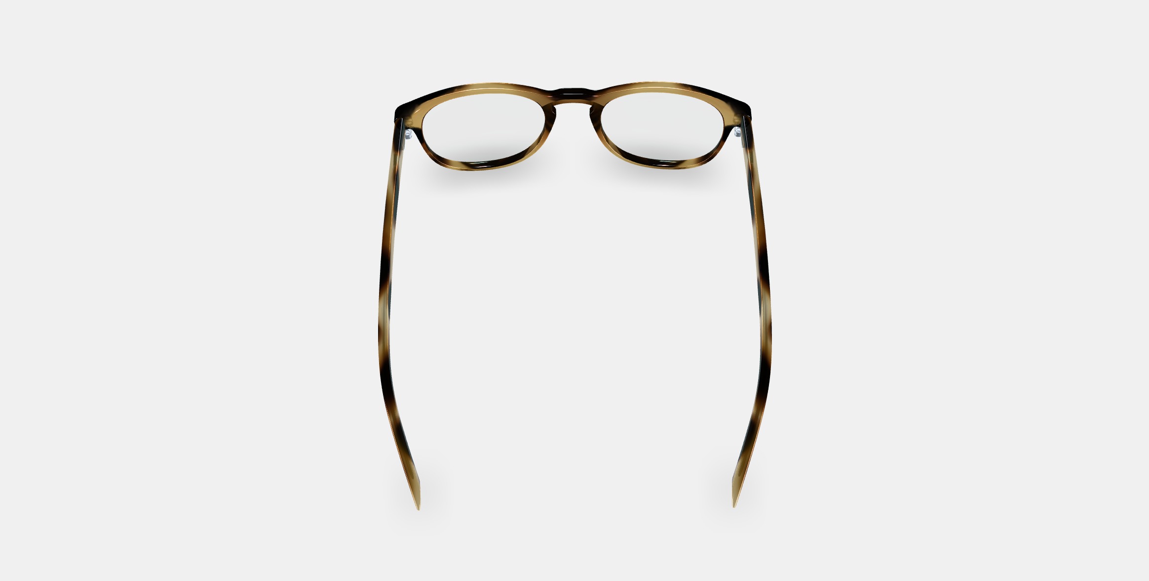 Baker Eyeglasses in Striped Sassafras 3D model_2