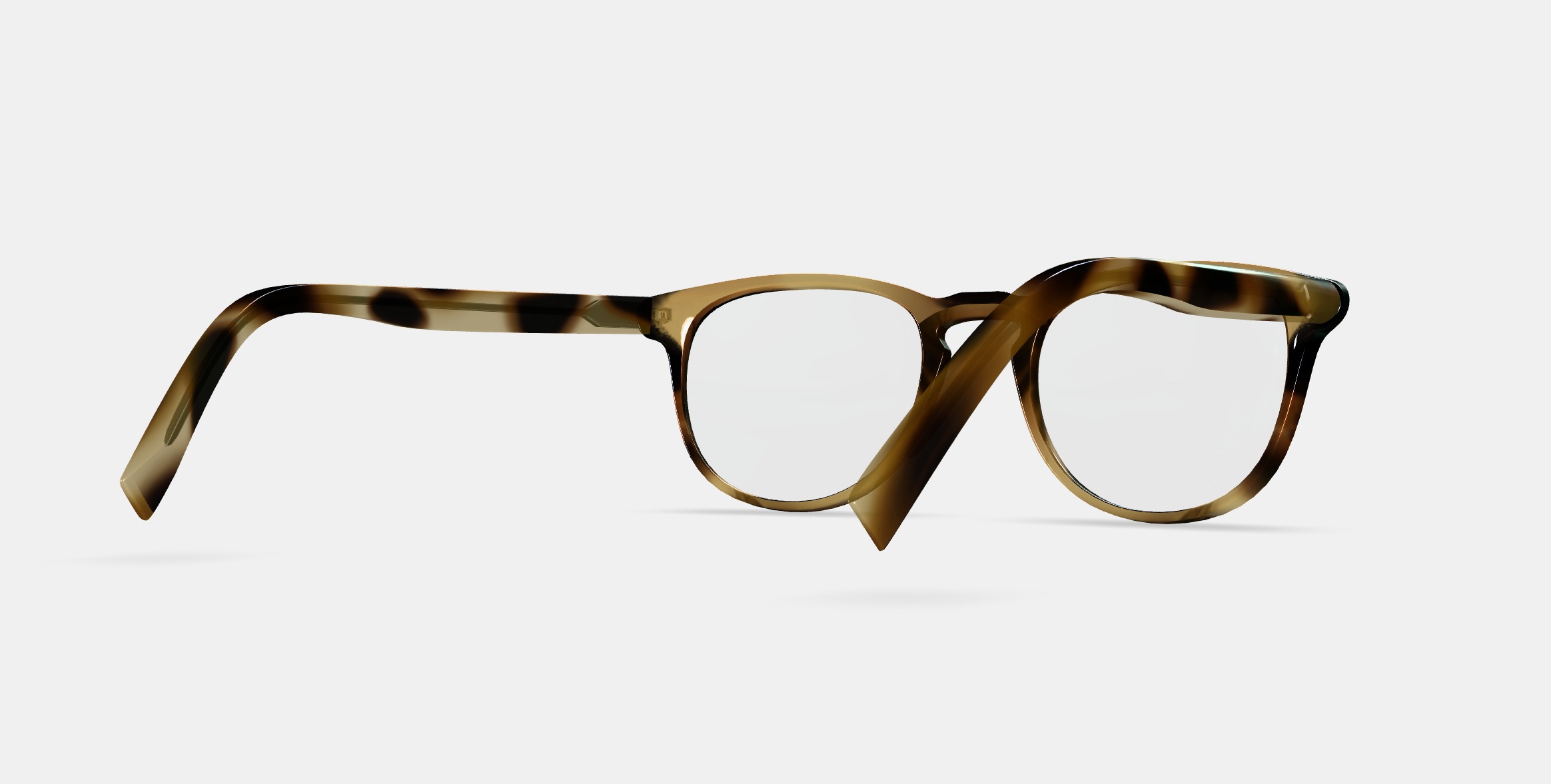 Baker Eyeglasses in Striped Sassafras 3D model_6
