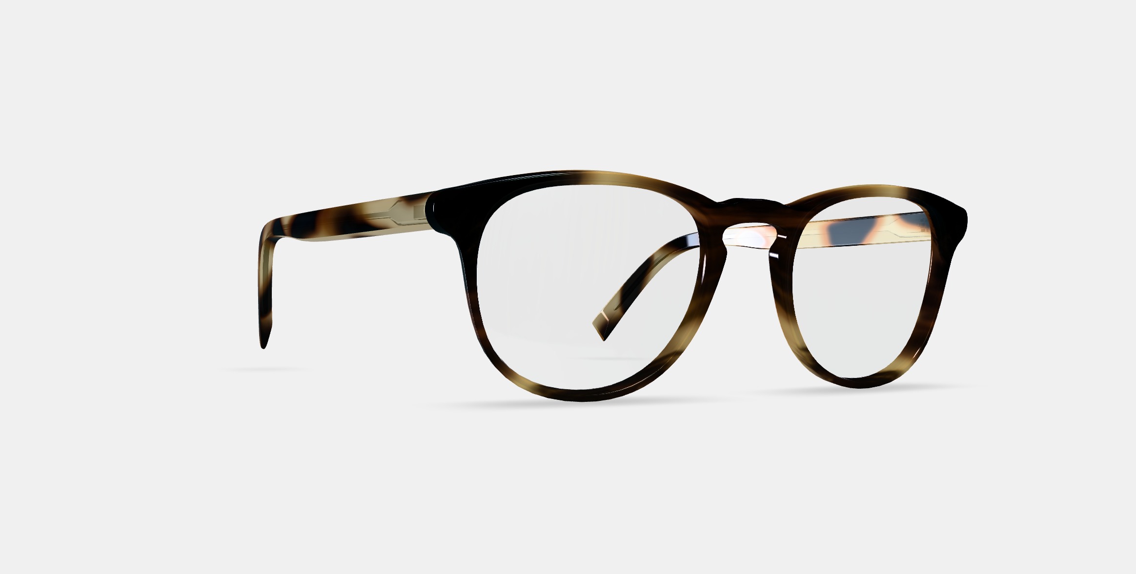 Baker Eyeglasses in Striped Sassafras 3D model_8
