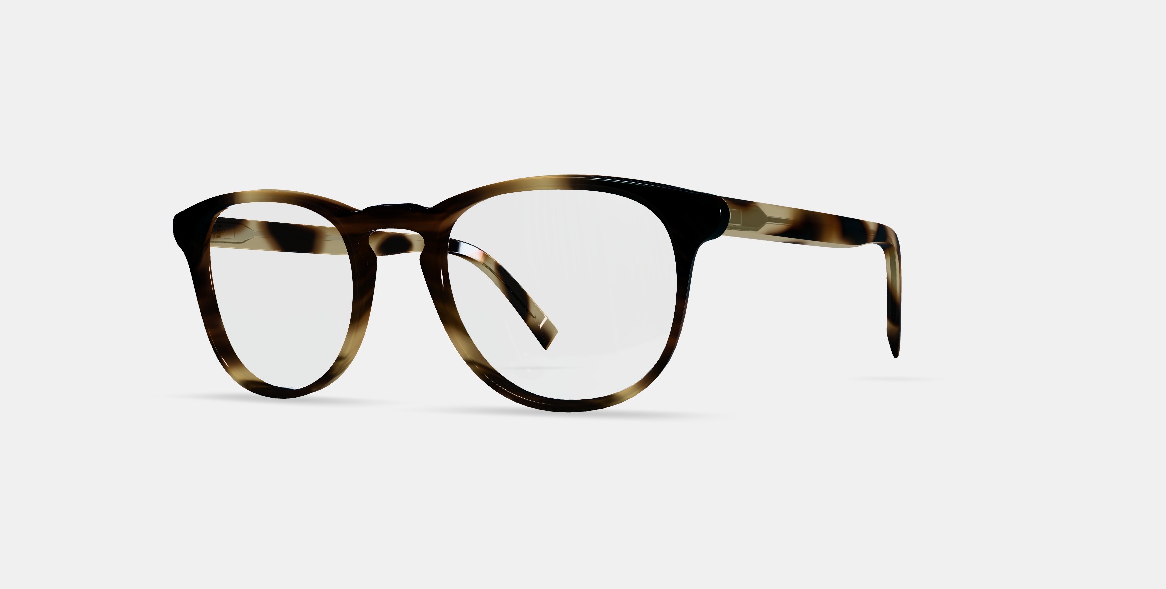 Baker Eyeglasses in Striped Sassafras 3D model_13