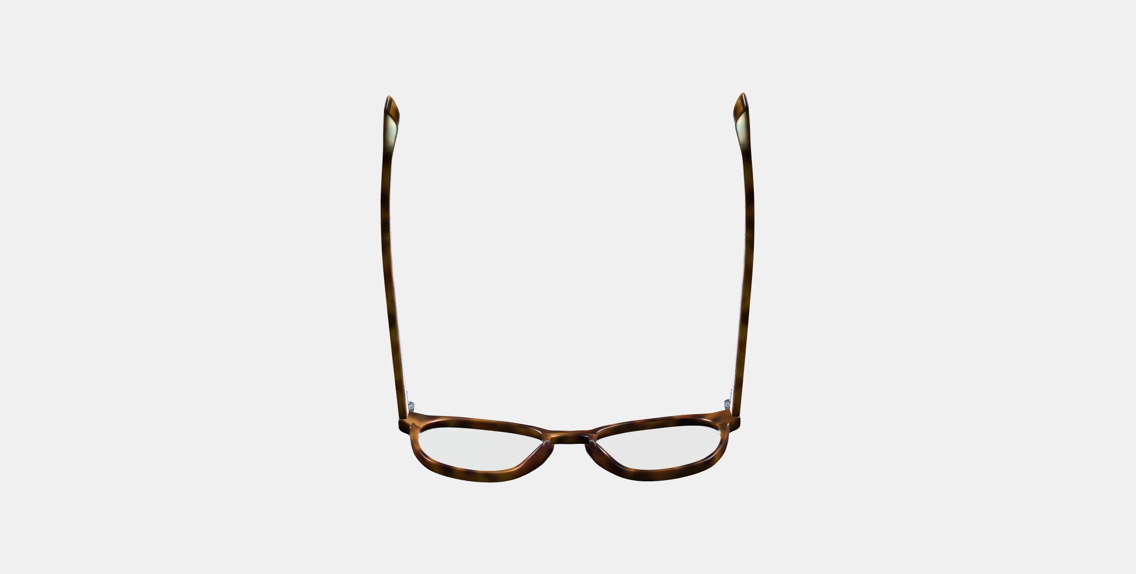 Abner Eyeglasses in Woodgrain Tortoise 3D model_7