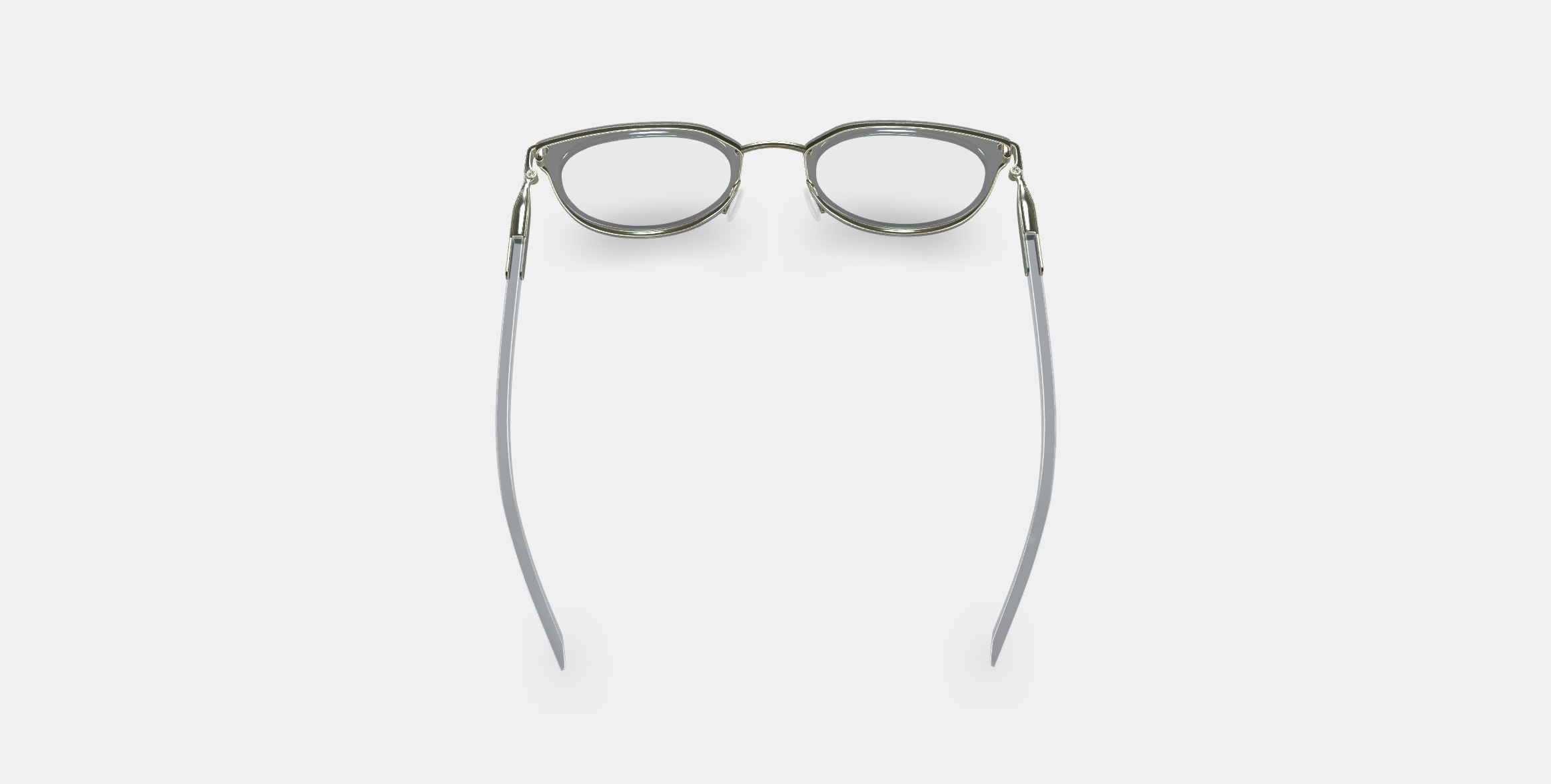 Whittier Eyeglasses in Soapstone with Riesling 3D model_2