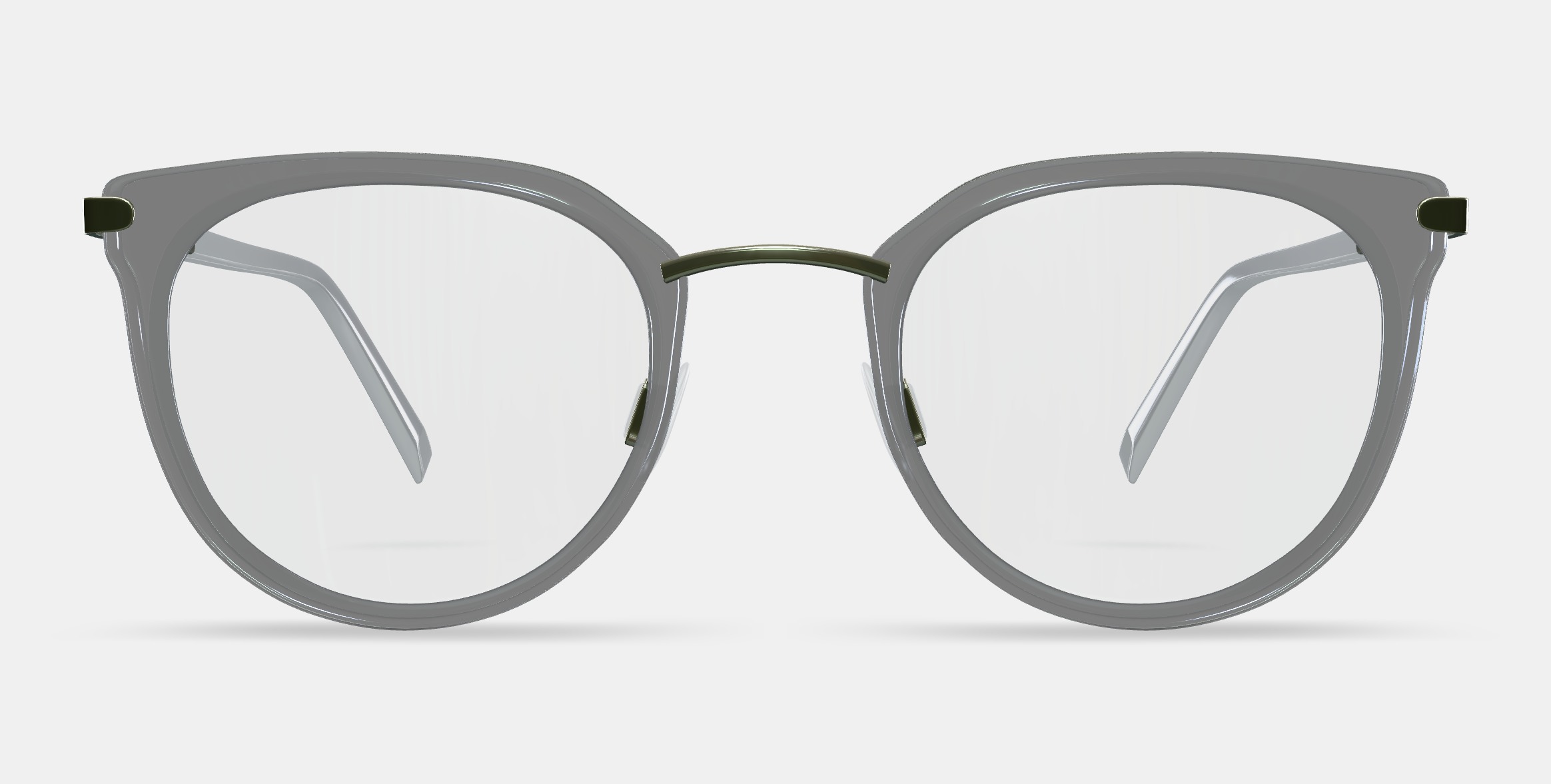 Whittier Eyeglasses in Soapstone with Riesling 3D model_11